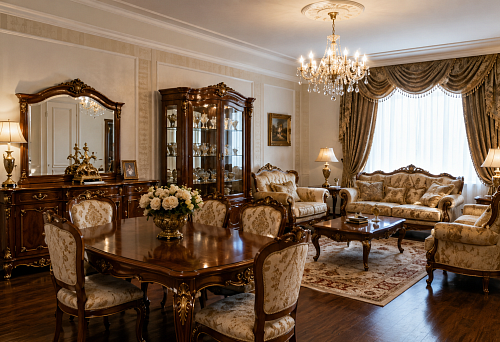 Buy classic furniture: types, materials and selection for interior