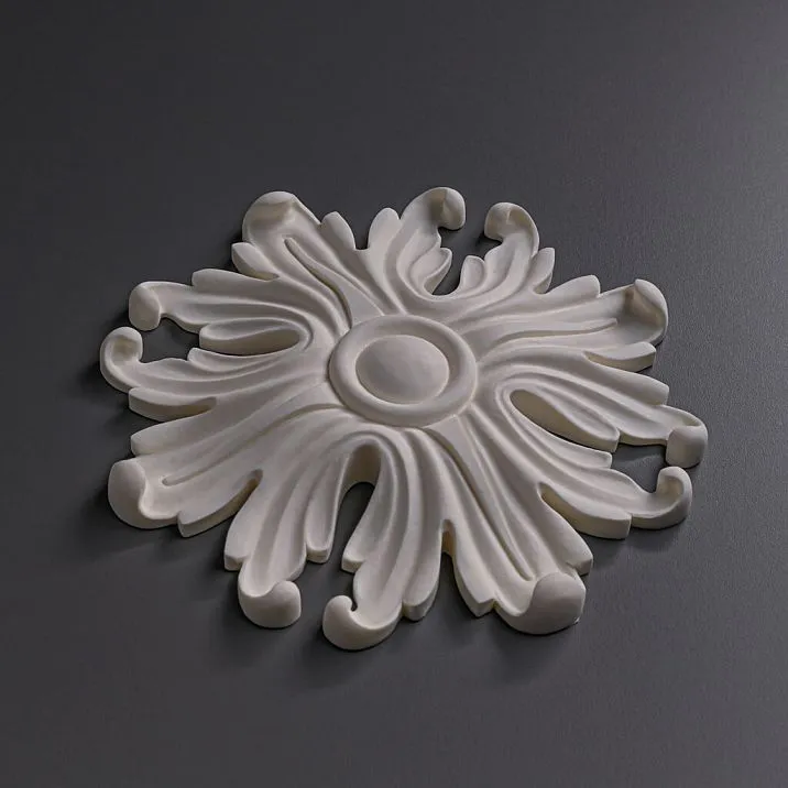 Ceiling Decoration Rosette - Lightweight Polyurethane for Easy Installation on Ceilings