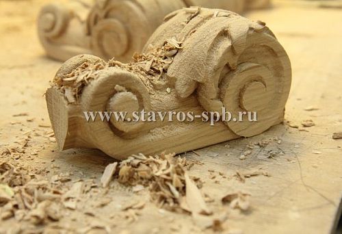 Carved window casings in Rostov-on-Don