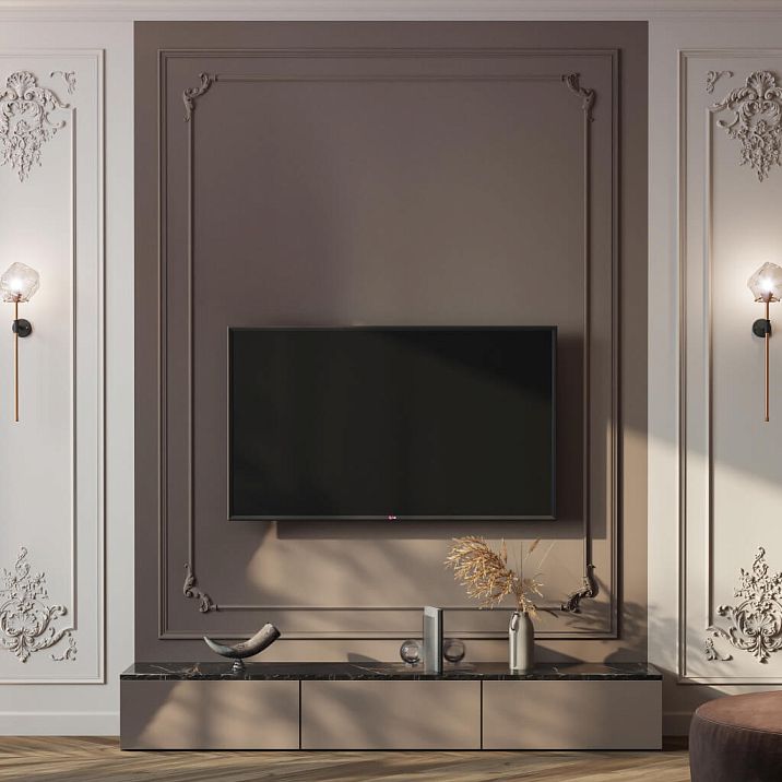 Set of molded decor CPU‑5‑1 from the Versal series for impressive wall decoration in interiors.
