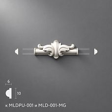Polyurethane decor NPU-398.1 for moldings MLDPU-001 and MLD-001-MG