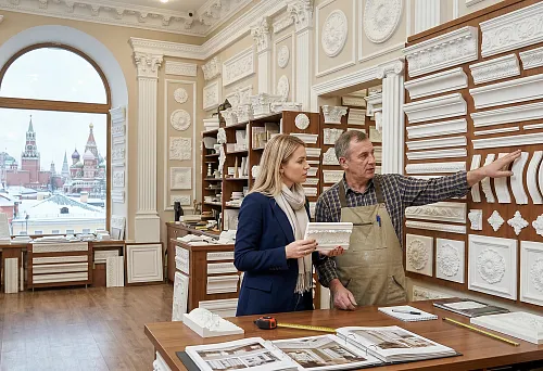 Decorative molding in Moscow: how to choose and buy elements for interior design