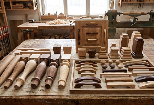 Furniture legs, furniture handles and furniture supports: how to choose wooden parts for a wardrobe, chest of drawers, table and kitchen
