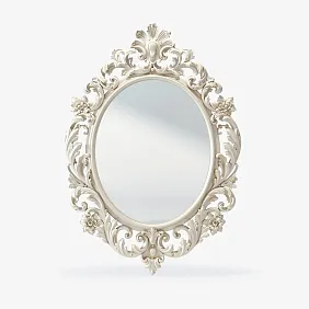 Mirror in carved frame Estelle 008-001