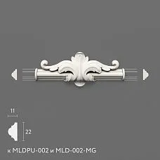 Polyurethane molding NPU-400.1. Molding decor. Image 6995597e20d7b