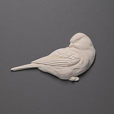 Polyurethane bird applique NPU-482R &ndash; interior and office decoration photo