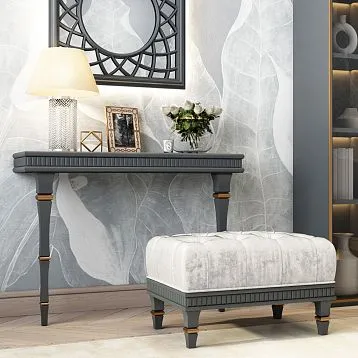 Wooden legs for table, console MN-108 Moscow