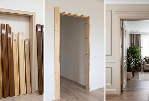 Wooden door architraves: how to choose, buy, and beautifully decorate a door opening