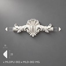 Polyurethane molding NPU-434.1. Molding decor. Image 69955153786c7