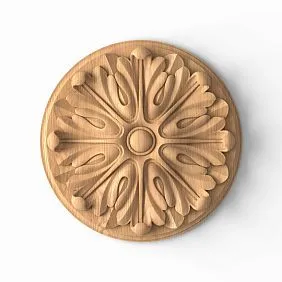 Wooden rosette R-054