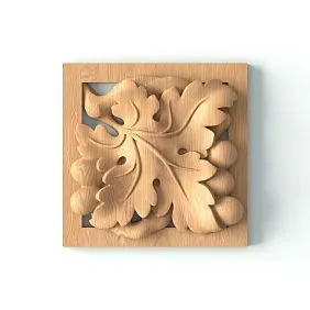 Wooden rose R-067L