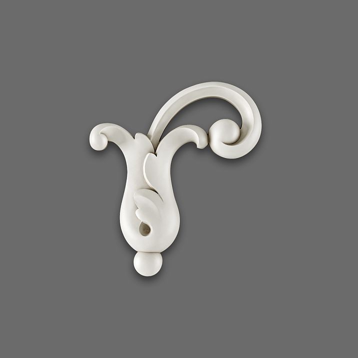 NPU-303R moldings &mdash; a polyurethane decorative element in rococo style