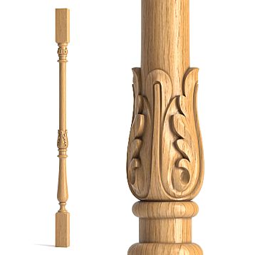 Wooden baluster L-049.1