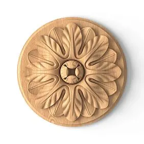 Wooden rose R-041
