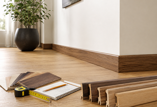Wooden floor skirting board: how to choose, which one to buy and how much it costs