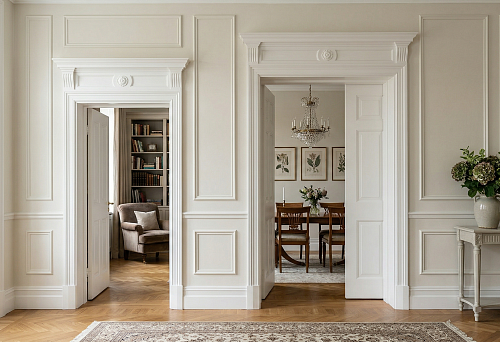 Neoclassical Door Portals: How to Design Openings, Casings, and Moldings Without Overloading