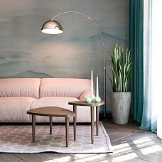 Furniture with wooden legs photo