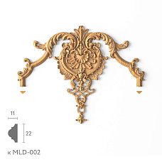 Detailed carving on the insert N-413