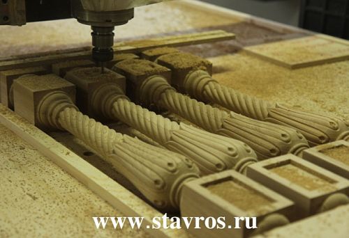 High-quality wooden balusters for furniture