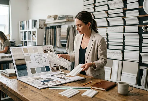 Decor for Interior Designers: How to Select Polyurethane Moldings, Cornices, and Moldings for a Project