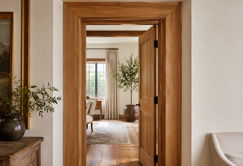 Which extension to buy for a door if the wall is wider than the frame?
