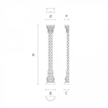 Carved Decor DD-002R in Interior