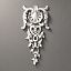 Stucco Decor NPU.VRS-005 (A=150 B=321 C=16 mm) (Polyurethane)