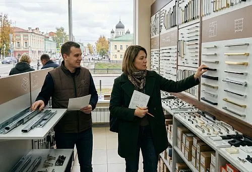 How to choose furniture fittings in Penza for kitchens, cabinets, and case furniture