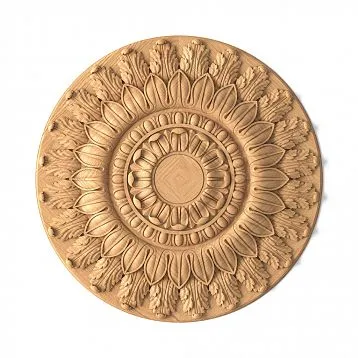 Exclusive Interior Decor Carved Rosette R-022