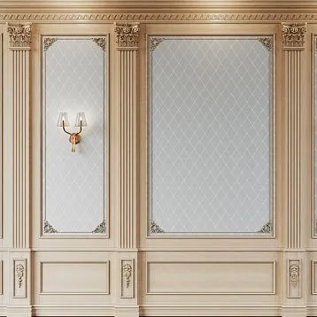 Carved Wooden Insert N-081 for Walls and Furniture