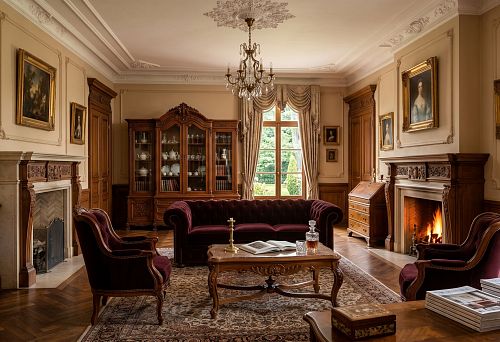 Classic furniture for living room and hall: how to choose furniture and wooden decor for the interior