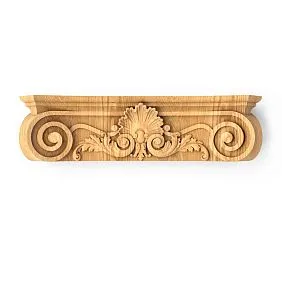 Wooden capital KL-033