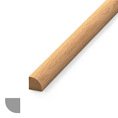Molding MLD-038 из массива бука и дуба – декоративный элемент для интерьера