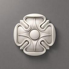 Elegant polyurethane rosette for wall moldings and classic interior decoration RPU-003 buy