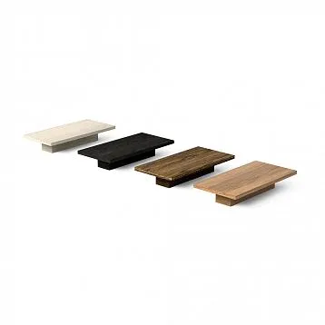 Stained Wooden Rectangular Handles