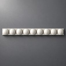 Polyurethane molding KPU-006 &mdash; carved decorative element for interior &mdash; molding price