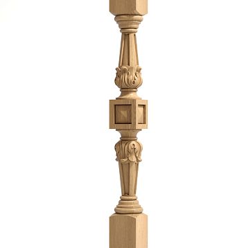 L-072 Staircase Post
