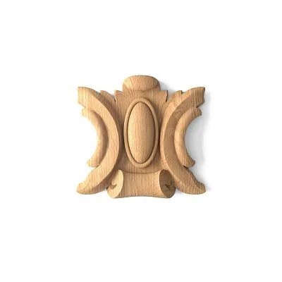 Carved cover plate N-115 из натурального дерева для декорирования поверхностей