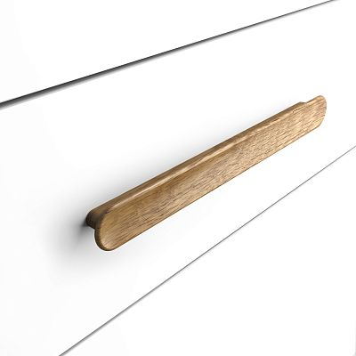 Furniture handle дерево длинная на фасаде