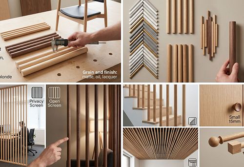 Round wooden rod: how to choose a cylindrical profile for furniture, decor, partitions, and interior details