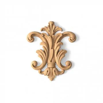 Wooden overlay N-094 with rhythmic pattern