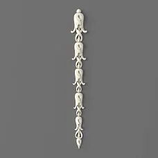 NPU-502 polyurethane molding decor &mdash; a narrow vertical decorative overlay in classic style