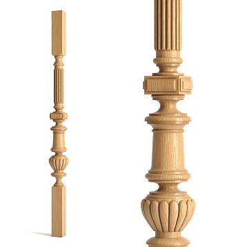 Wooden baluster L-018