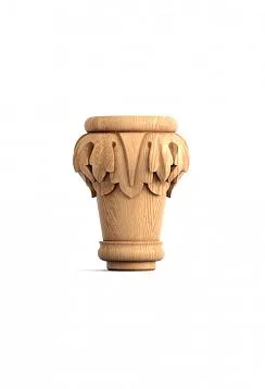 Furniture Leg with Carved Decoration MN-001