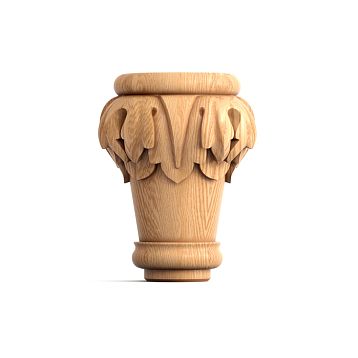 Carved Furniture Leg MN-001