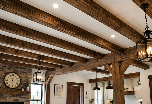 Buy decorative wooden beams &mdash; beams for ceiling and interior
