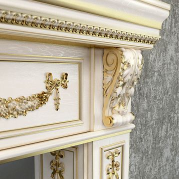 Carved Bracket KR-003 from Solid Wood