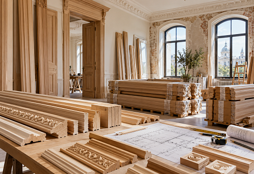 Comprehensive building material supplies for facility renovation