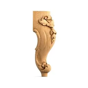 Carved furniture leg MN-073