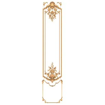 C.VRS-062 decor set made of natural wood